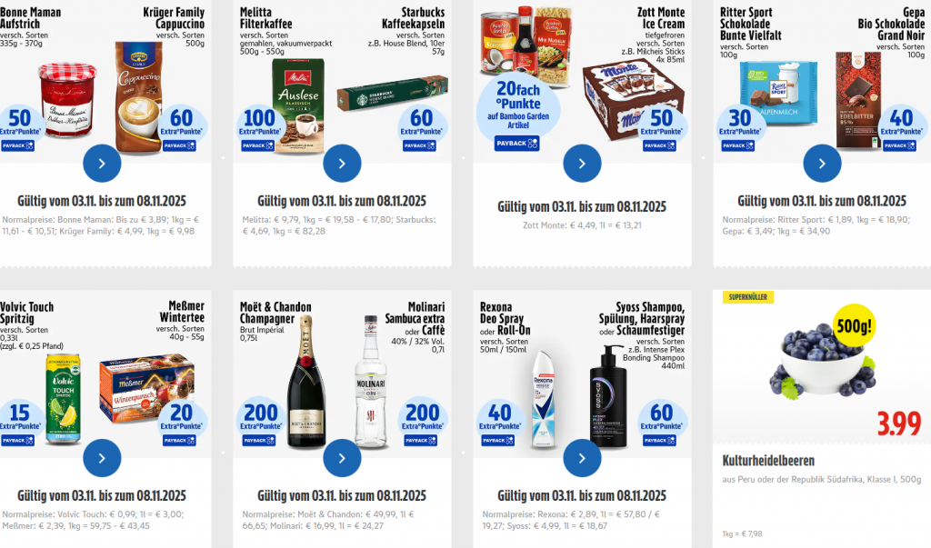 EDEKA Angebote der Woche: Große Rabatte vom 3. bis 8. November