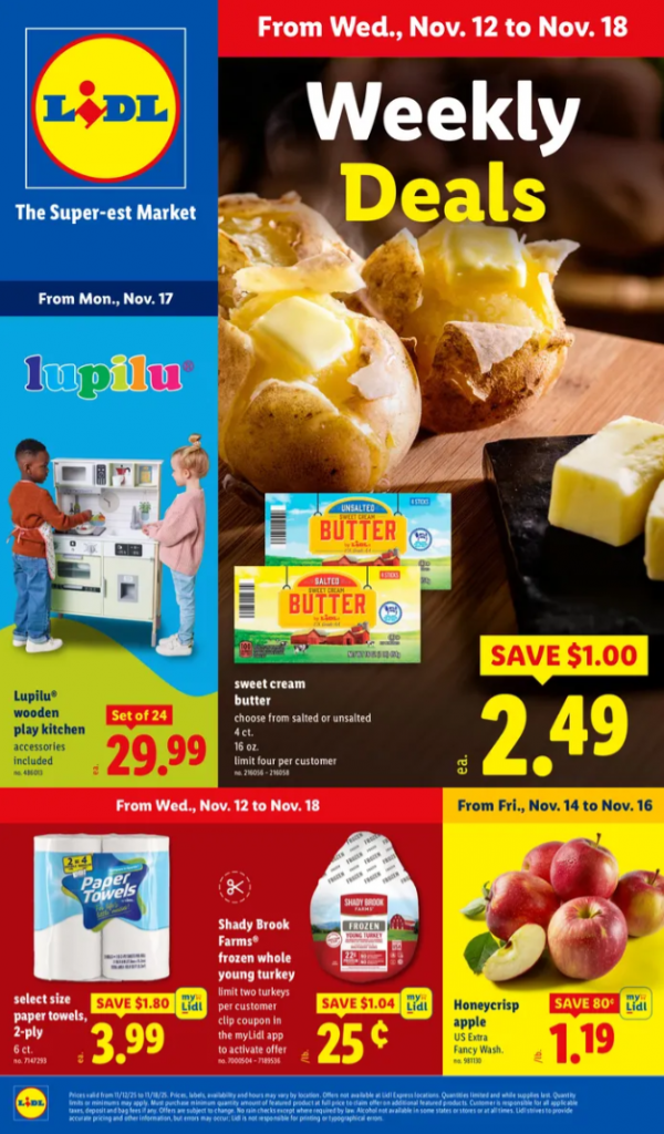 Lidl startet neue Rabatte: das lohnt sich diese Woche