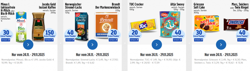 EDEKA Angebote 24.–29. November 2025: Superknüller, Rabatte und PAYBACK-Punkte im Überblick