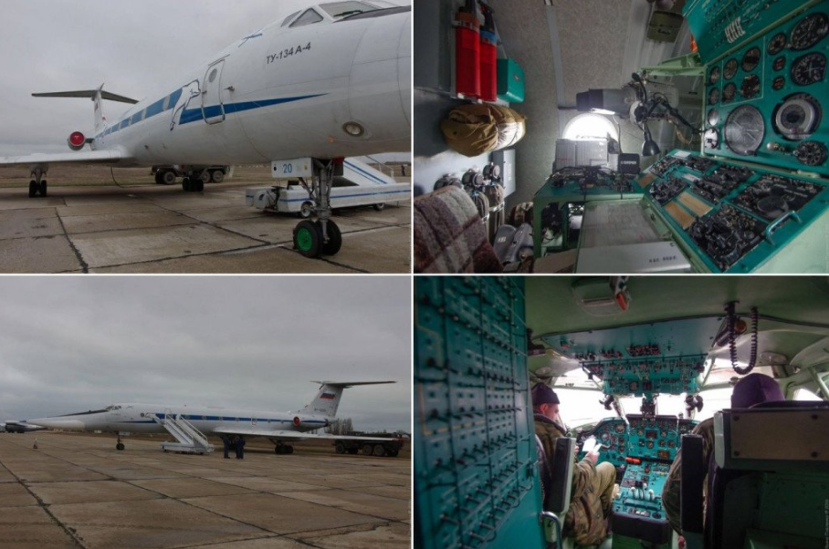Russischer Tu-134UBL nahe NATO-Luftraum über der Ostsee: Eurofighter fangen seltenen Jet ab