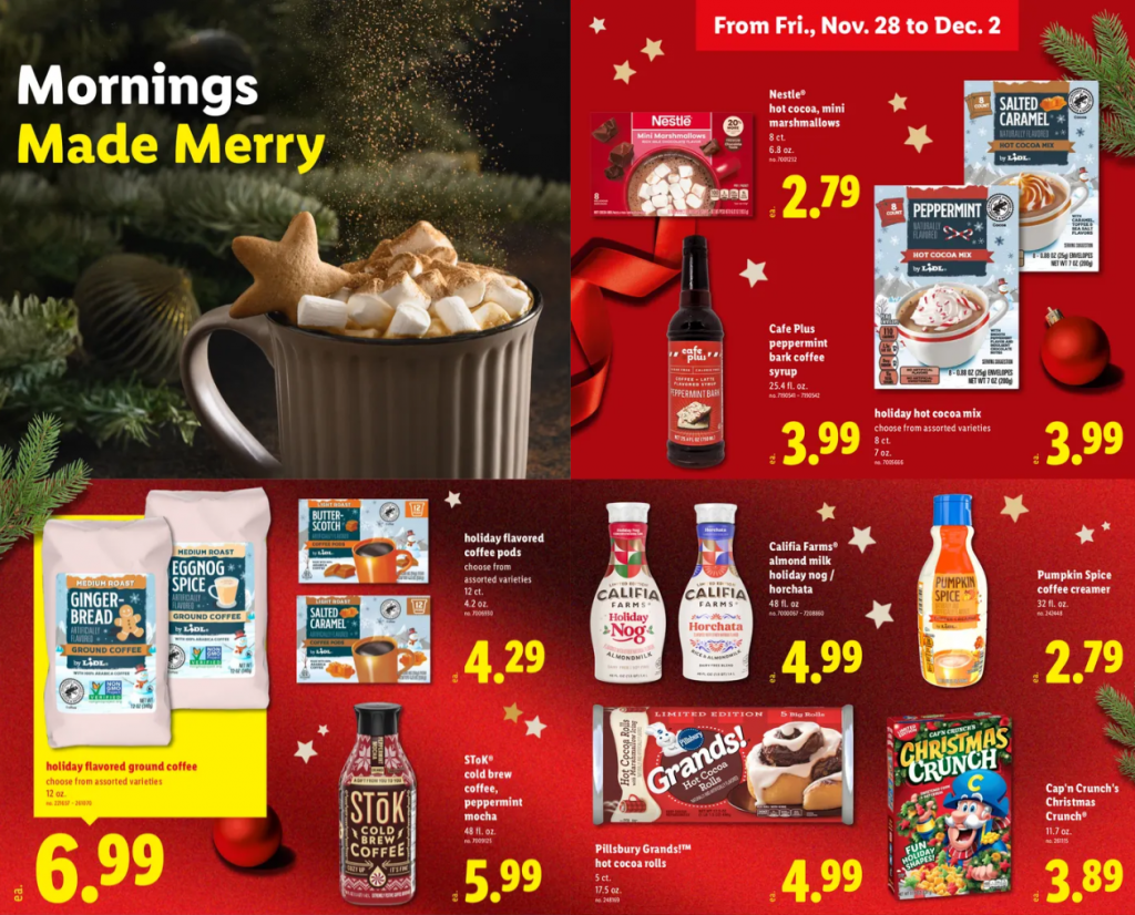 LIDL Angebote ab 28. November: Avocados für 55¢, Fleisch, Pizza, Getränke & Black-Friday-Deals