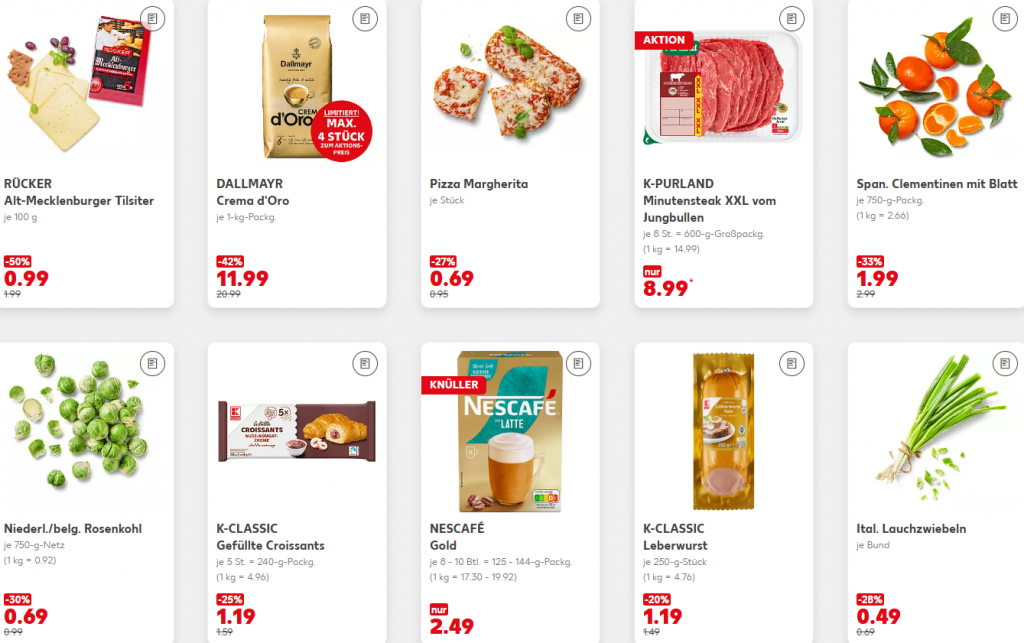Kaufland-Angebote 8.–10. Dezember: Top-Rabatte zum Wochenstart – was jetzt besonders günstig ist