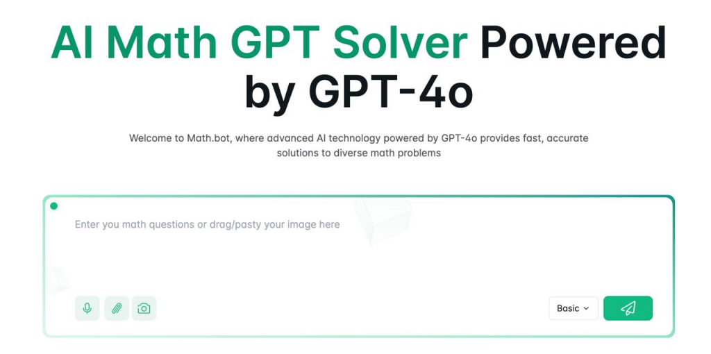 AI Math GPT Solver: Neues KI-Tool mit GPT-4o löst Matheaufgaben Schritt für Schritt