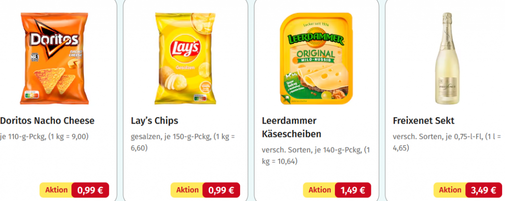 REWE Angebote 22.–28. Dezember: Diese Produkte sind nächste Woche günstiger