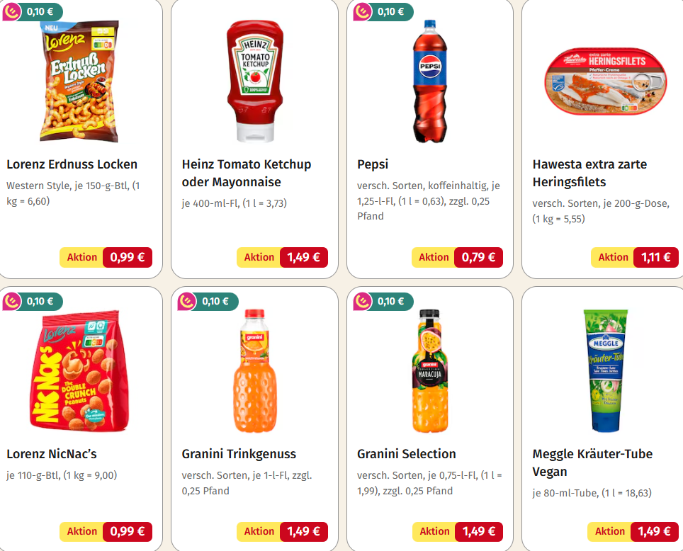 REWE Angebote 22.–28. Dezember: Diese Produkte sind nächste Woche günstiger