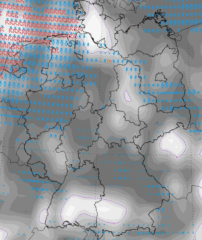 Wintersturm zum Neujahrstag 2026: Orkanböen bis 110 km/h und starke Schneeverwehungen in Deutschland